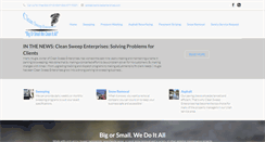 Desktop Screenshot of cleansweepenterprises.com