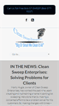 Mobile Screenshot of cleansweepenterprises.com